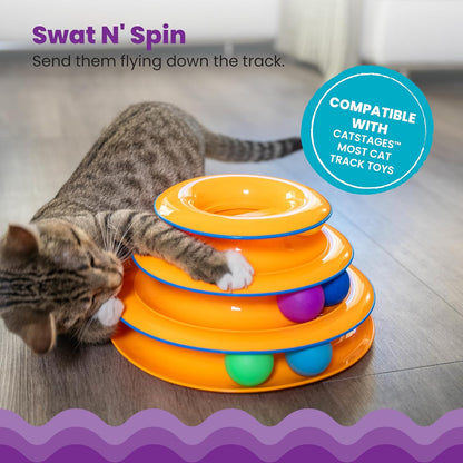 Everlo™ Interactive 3-Tier Cat Track Toy