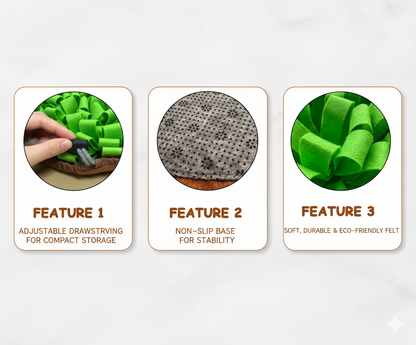 Everlo™ Slow-Feeder Puzzle Blanket
